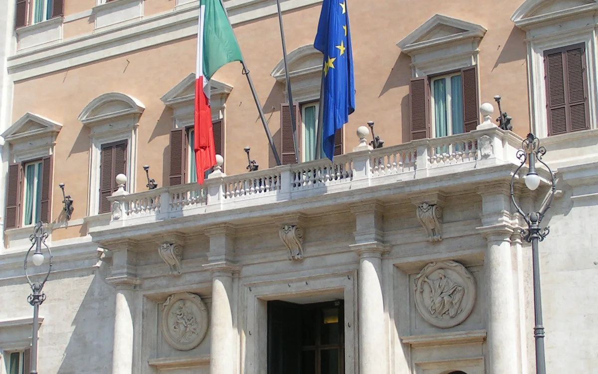 Sede istituzionale del Parlamento italiano a Roma